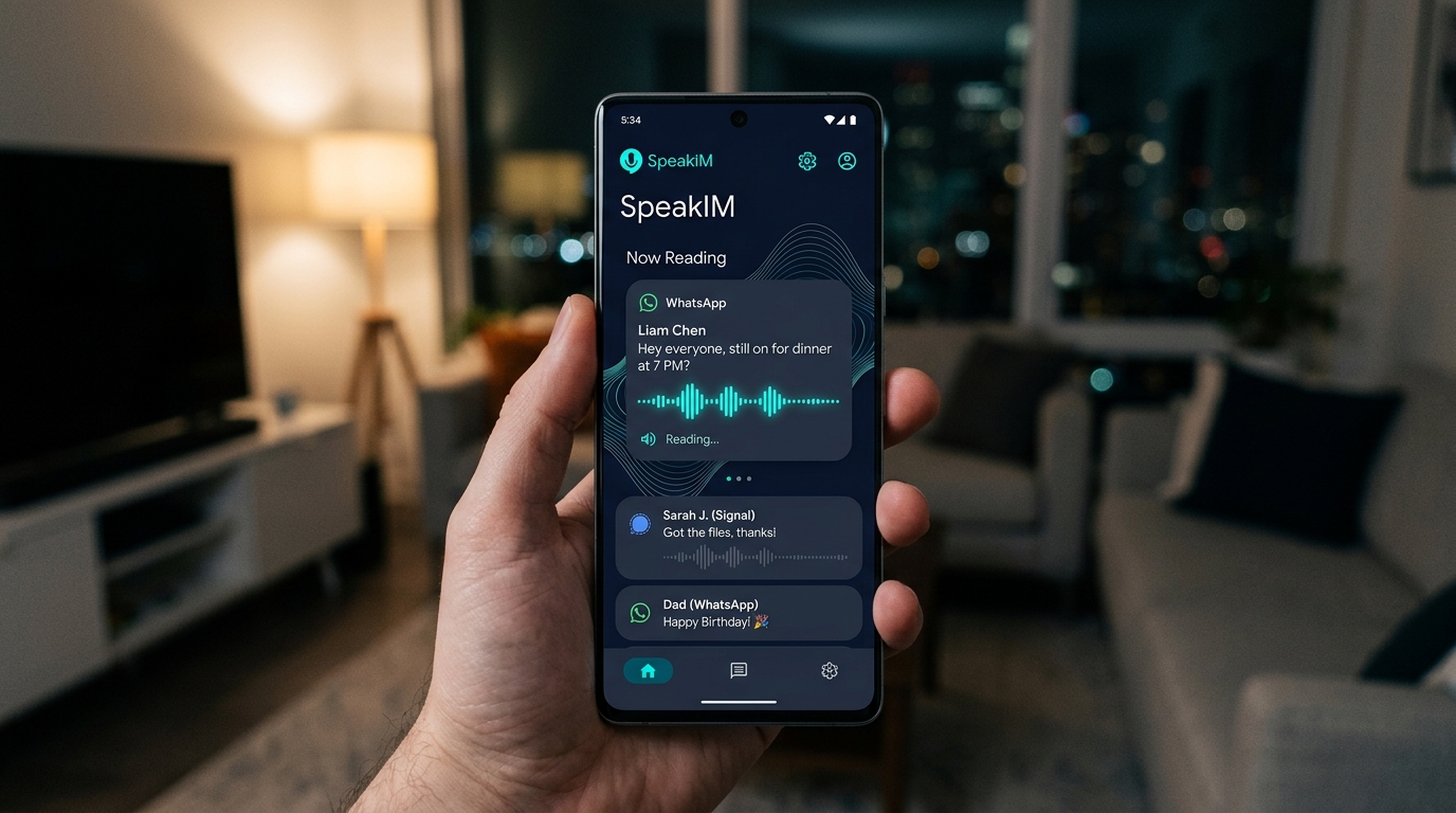 SpeakIM App Preview